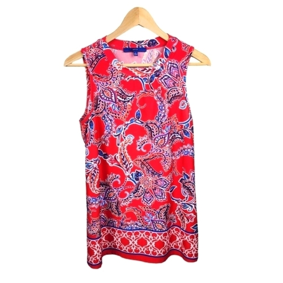 APT. 9 Sleeveless Floral Blouse Size S - Picture 1 of 7